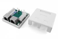 Hyperline SB1-2-8P8C-C5e-WH