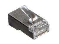 Коннектор RJ-45 (8p8c) cat.5е экранированный, для одножильного и многожильного кабеля. Netko
