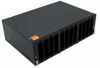 Hyperline FO-19V-3U-12xSLT-W130H30-96UN-BK