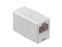 Соединительный модуль RJ-45(8p8c) на RJ-45(8p8c)  белый